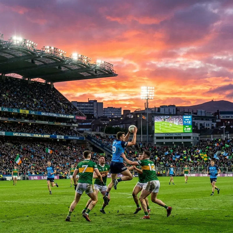 Gaelic Football Hurling Match Ireland Croke Park